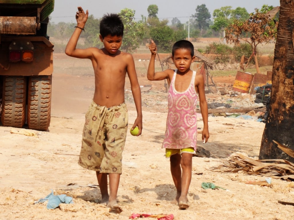 Living on a garbage dump in Cambodia
