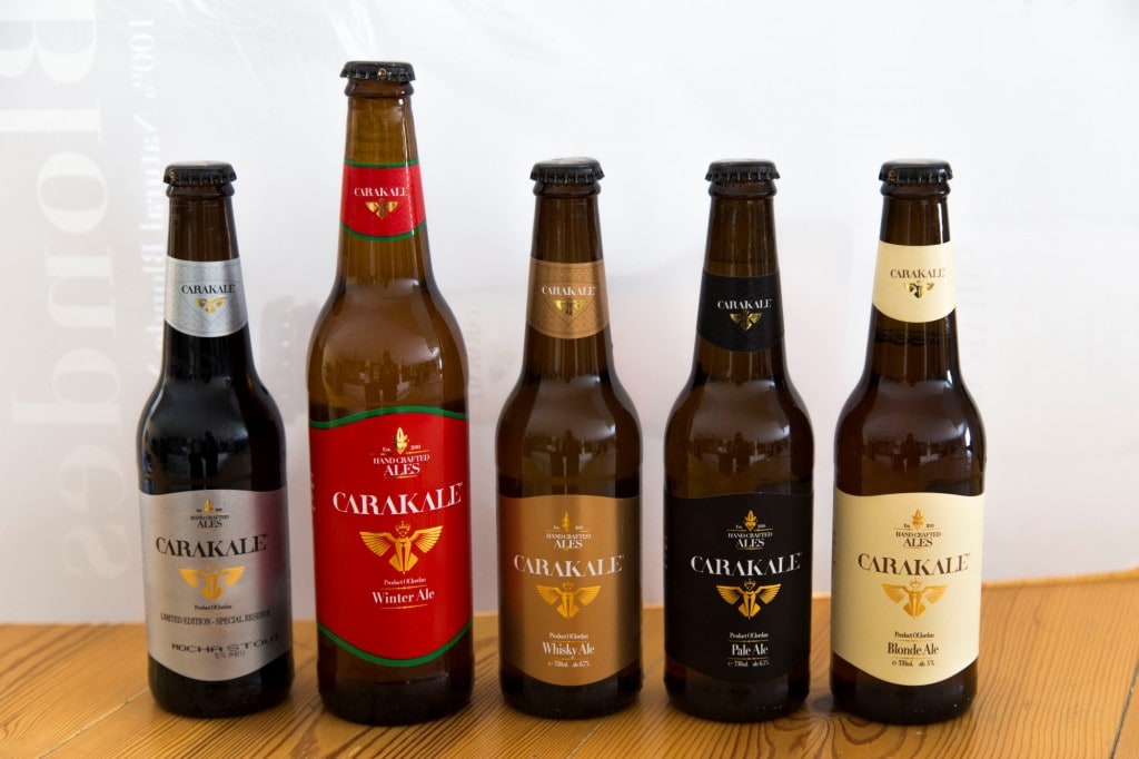 Carakale Brewery Jordan - The Various Beers
