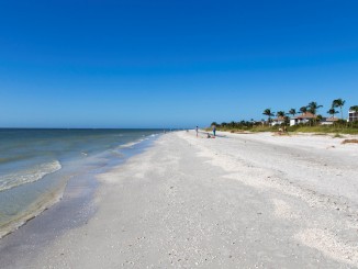USA - Beautiful white beaches and wildlife at Sanibel Island in Florida
