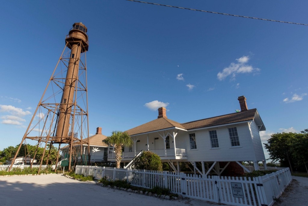 USA - Beautiful white beaches and wildlife at Sanibel Island in Florida