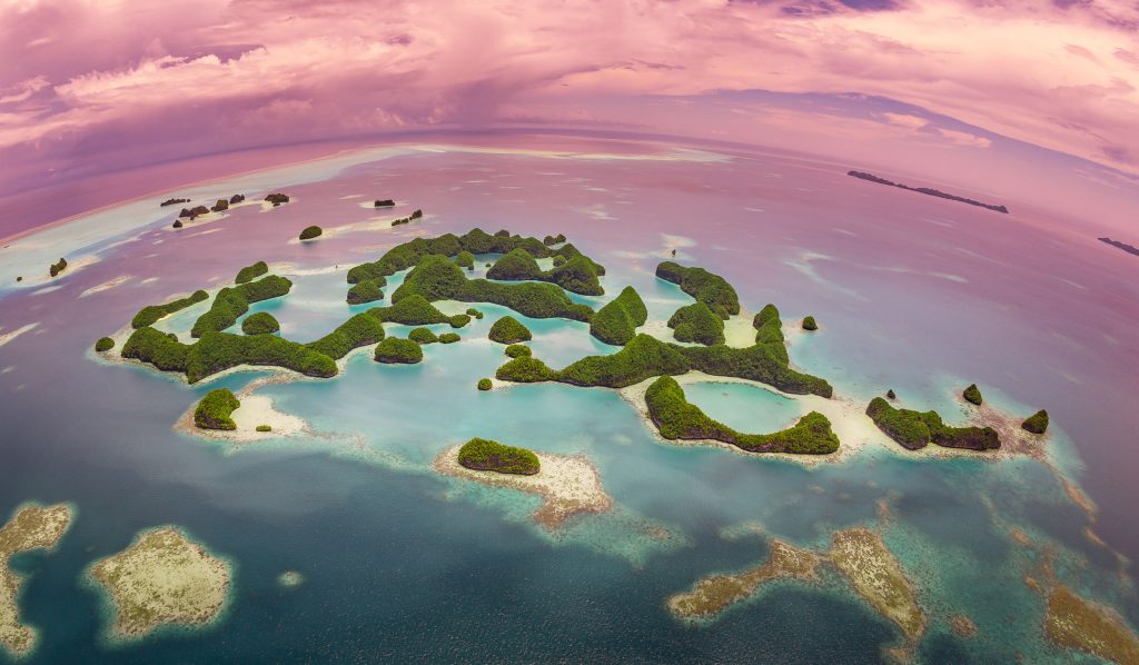 PALAU - Must do: Palau helicopter tour; a bird’s eye view of paradise island