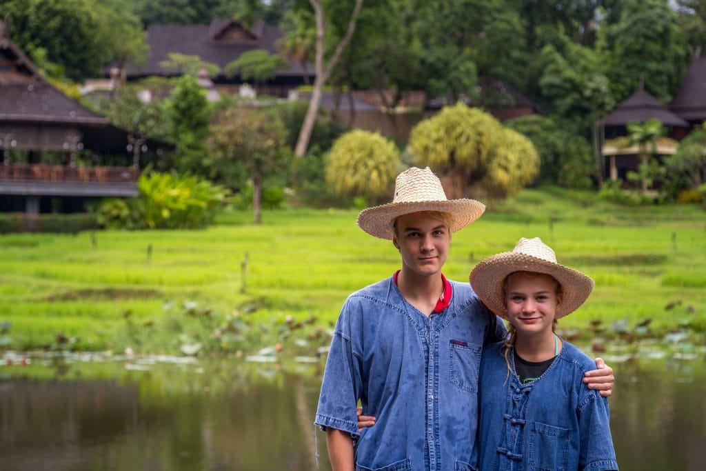 My 2 rice farmers - THAILAND - Four Seasons Chiang Mai: A luxury treasure in the Mae Rim Valley