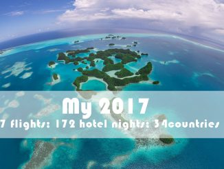 My 2017 in 97 flights, 172 hotel nights in 34 countries: I love bleisure travel!