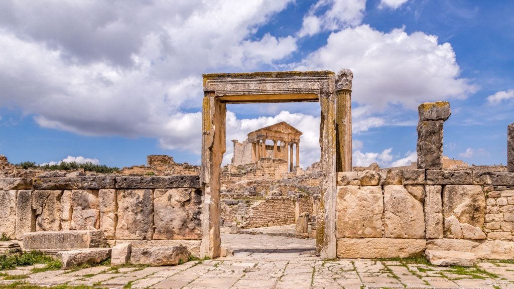 Dougga Day Trip - TUNISIA - A two week Tunisia itinerary: a road trip to all the highlights