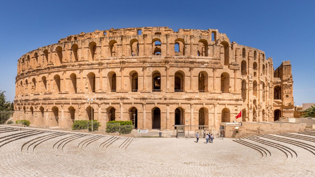 El Jem Colloseum - TUNISIA - A two week Tunisia itinerary: a road trip to all the highlights