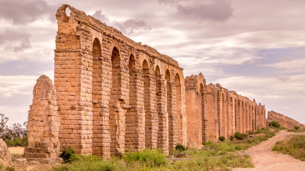 Roman Aquaduct near Tunis - TUNISIA - A two week Tunisia itinerary: a road trip to all the highlights