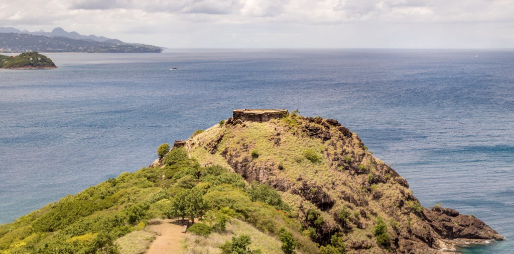 Pigeon Island fort - CARIBBEAN - Antigua, St. Lucia and Barbados: Caribbean island hopping itinerary