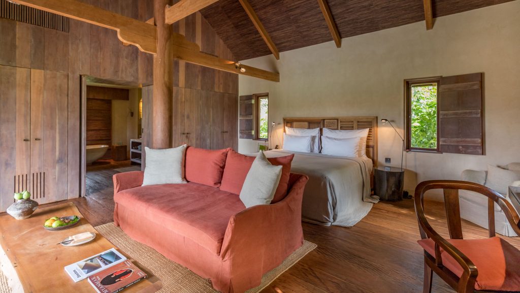Bedroom - CAMBODIA - Phum Baitang Resort, Siem Reap; must-stay luxury green village