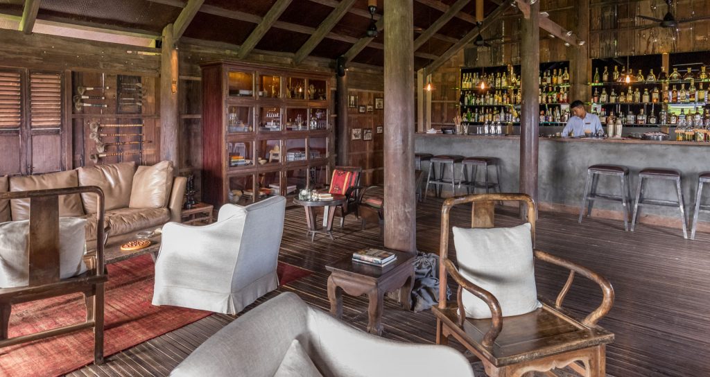 Cigar lounge - CAMBODIA - Phum Baitang Resort, Siem Reap; must-stay luxury green village