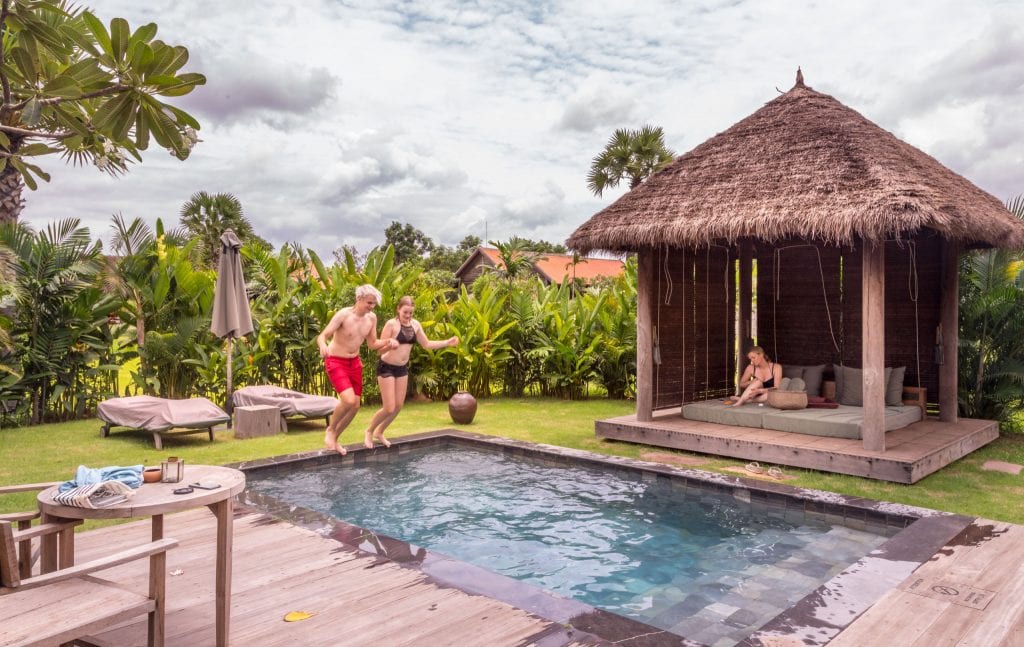 Private plunge pool - CAMBODIA - Phum Baitang Resort, Siem Reap; must-stay luxury green village