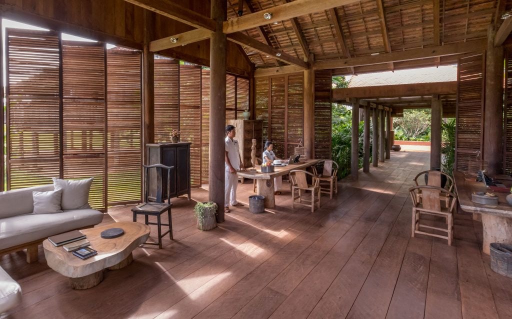 Reception - CAMBODIA - Phum Baitang Resort, Siem Reap; must-stay luxury green village
