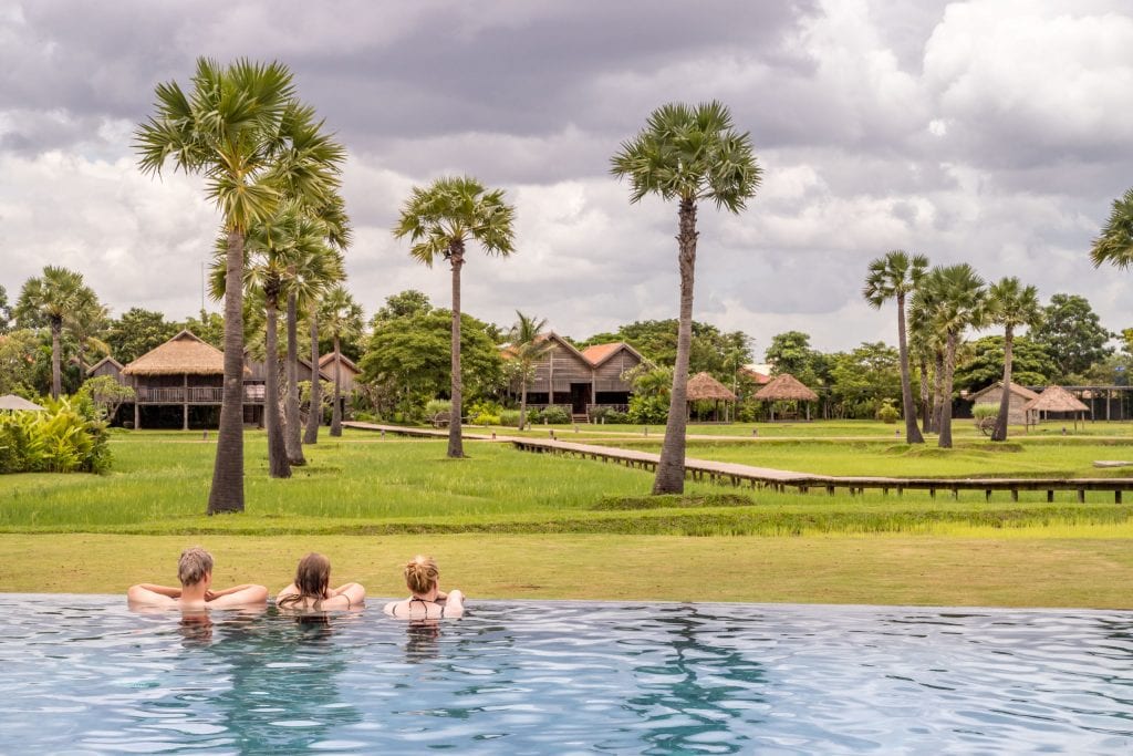 CAMBODIA Phum Baitang Resort, Siem Reap; muststay luxury green