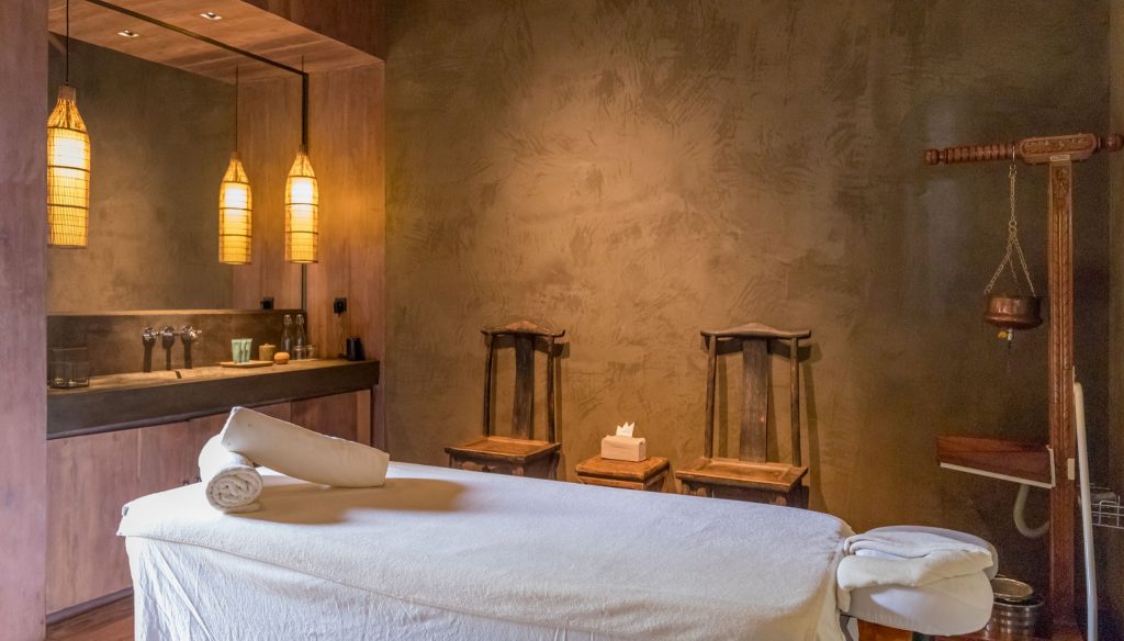 Temple spa room - CAMBODIA - Phum Baitang Resort, Siem Reap; must-stay luxury green village