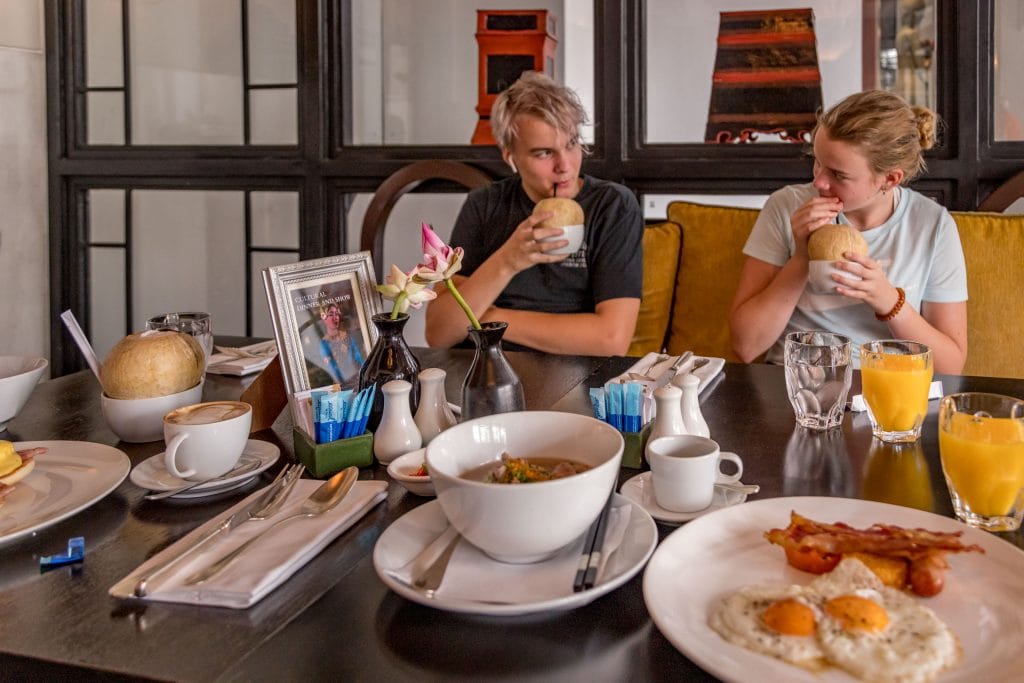 Breakfast - CAMBODIA - Park Hyatt Siem Reap hotel review; an urban luxury sanctuary