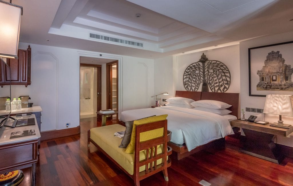 Double bed - CAMBODIA - Park Hyatt Siem Reap hotel review; an urban luxury sanctuary