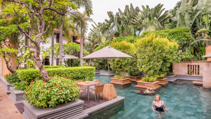 Swimming Pool - CAMBODIA - Park Hyatt Siem Reap hotel review; an urban luxury sanctuary Swimming Pool - CAMBODIA - Park Hyatt Siem Reap hotel review; an urban luxury sanctuary