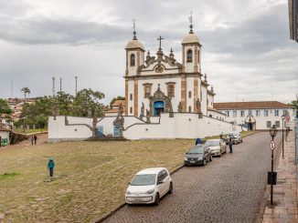 Birds eye view - BRAZIL - Sanctuary of Bom Jesus do Congonhas day trip from Belo Horizonte