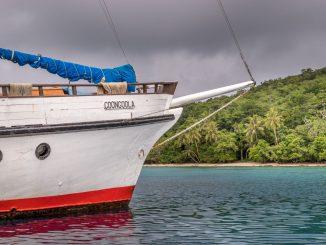 Coongoola in front of Moso Island - VANUATU - Must do: Coongoola day cruise from Port Vila