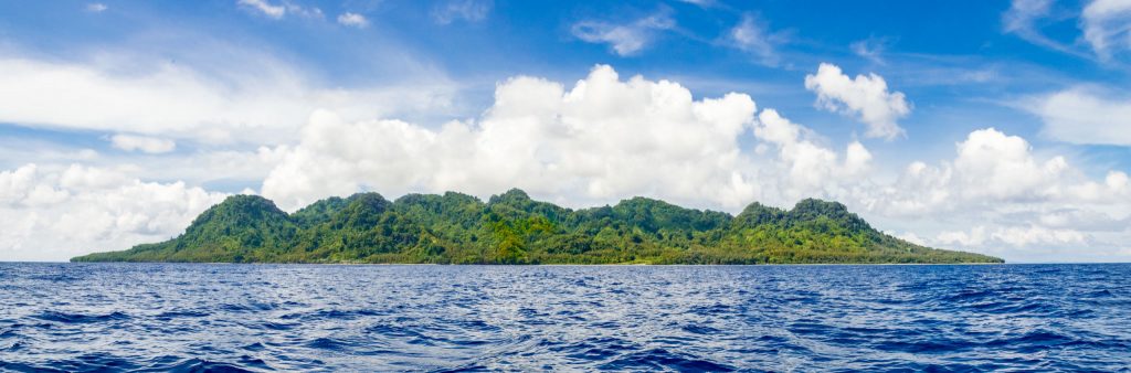 Island panorama - SOLOMON ISLANDS - Savo Island day trip from Honiara (Guadalcanal)