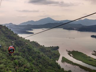 Cable Car lake view - TAIWAN - Day trip to Sun Moon Lake from Taipei or Taichung