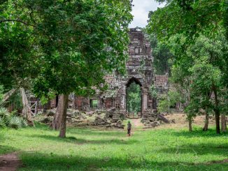 Entrance - CAMBODIA - Preah Khan de Kompong Svay day trip from Siem Reap, a REAL jungle temple