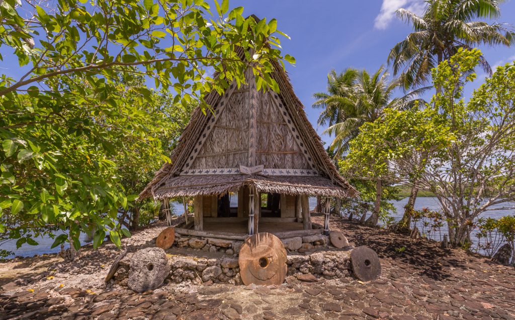 Mens house Faluw Pebai - MICRONESIA FSM - Things to do on Yap island tour & how to get there