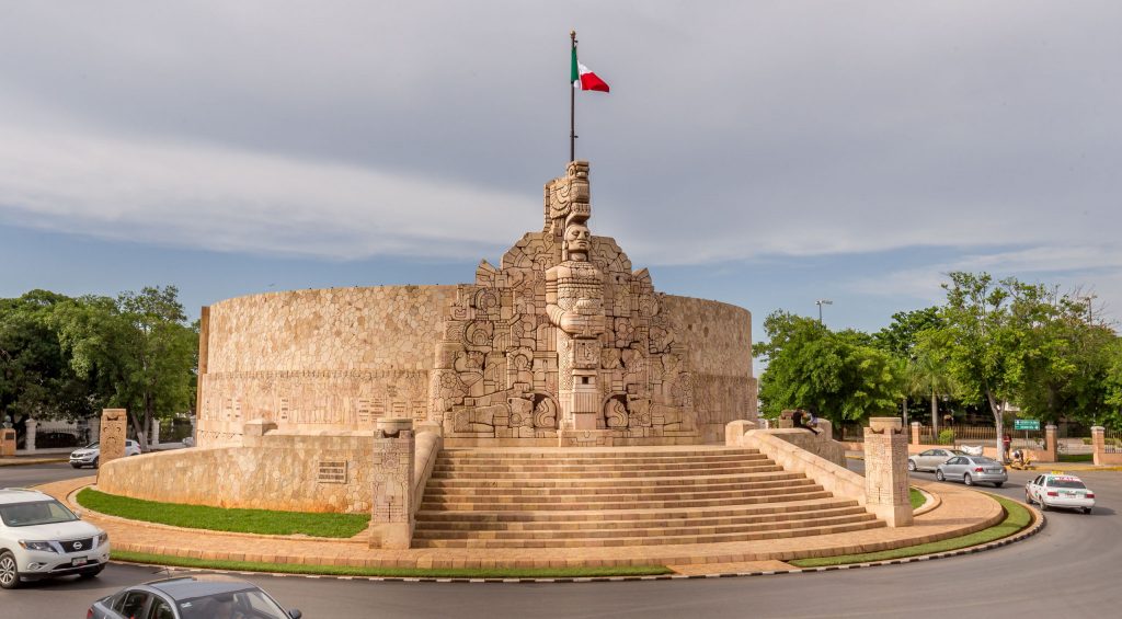 Monument a la Patria - MEXICO - Merida day trip itinerary with Dzibilchaltún mayan ruins tour