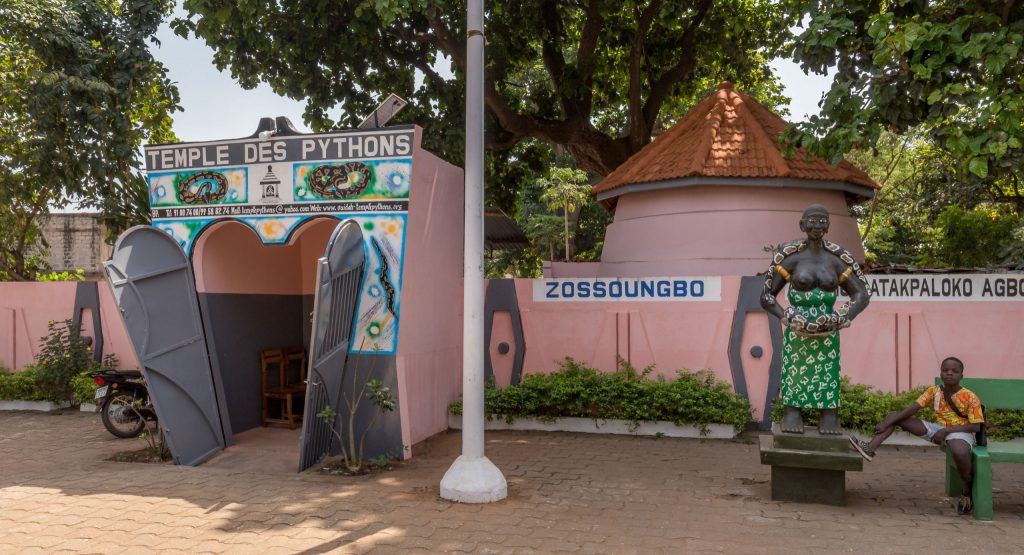 Ouidah Python temple - BENIN - Ultimate 2-week Benin itinerary: Culture, nature safari, voodoo & more