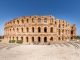 Outside full view amphitheatre - TUNISIA - El Jem day trip from Sousse (or Tunis) & Sfax medina tour