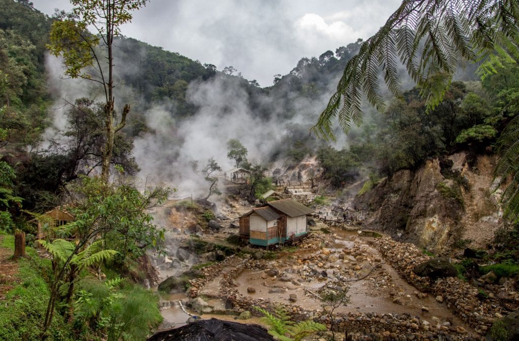 INDONESIA - Alien landscapes at Kawah Putih / White Crater as a day trip from Bandung