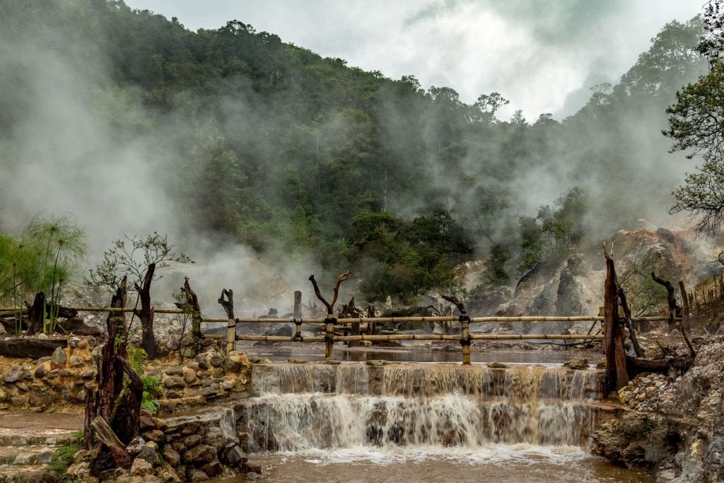 INDONESIA - Alien landscapes at Kawah Putih / White Crater as a day trip from Bandung