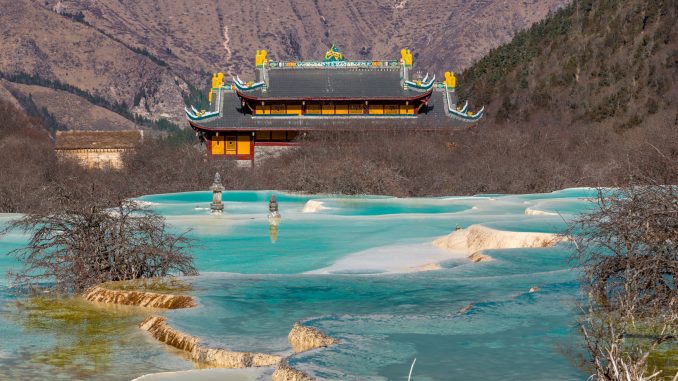 CHINA - Visit Huanglong: Must see in Sichuan; surreal fairy tale landscape