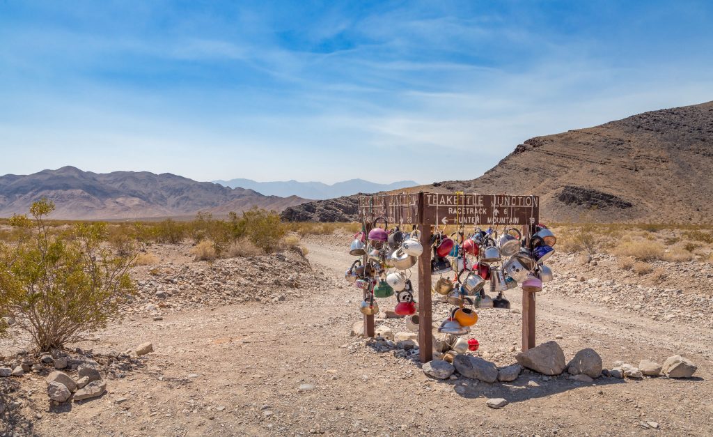 USA - Driving off road in the Death Valley: Titus Canyon & Racetrack Playa