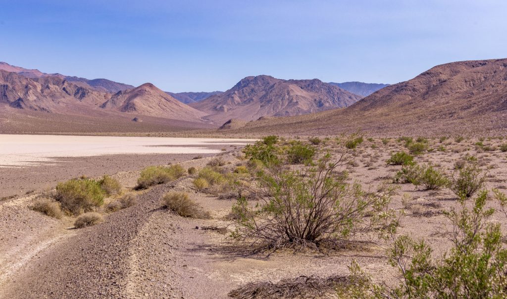 USA - Driving off road in the Death Valley: Titus Canyon & Racetrack Playa