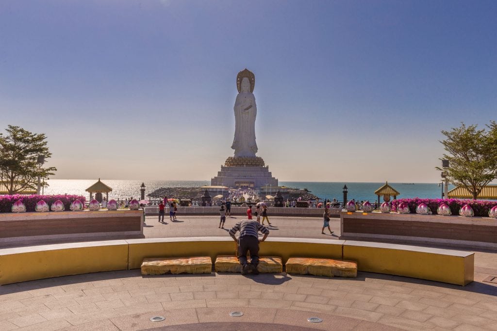 CHINA - Nanshan Temple & Tianya Haijiao Beach as a day trip from Sanya