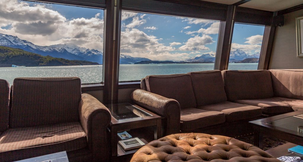 ARGENTINA - Sailing Patagonian glacier lakes while enjoying a luxury five-star lunch