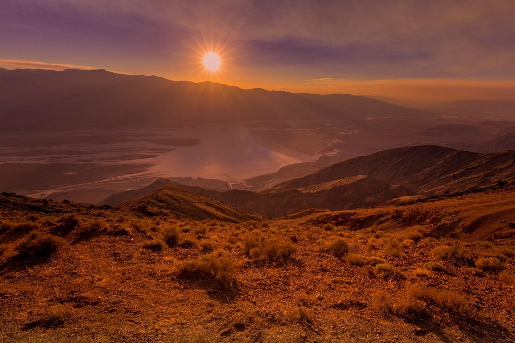 USA - Driving off road in the Death Valley: Titus Canyon & Racetrack Playa