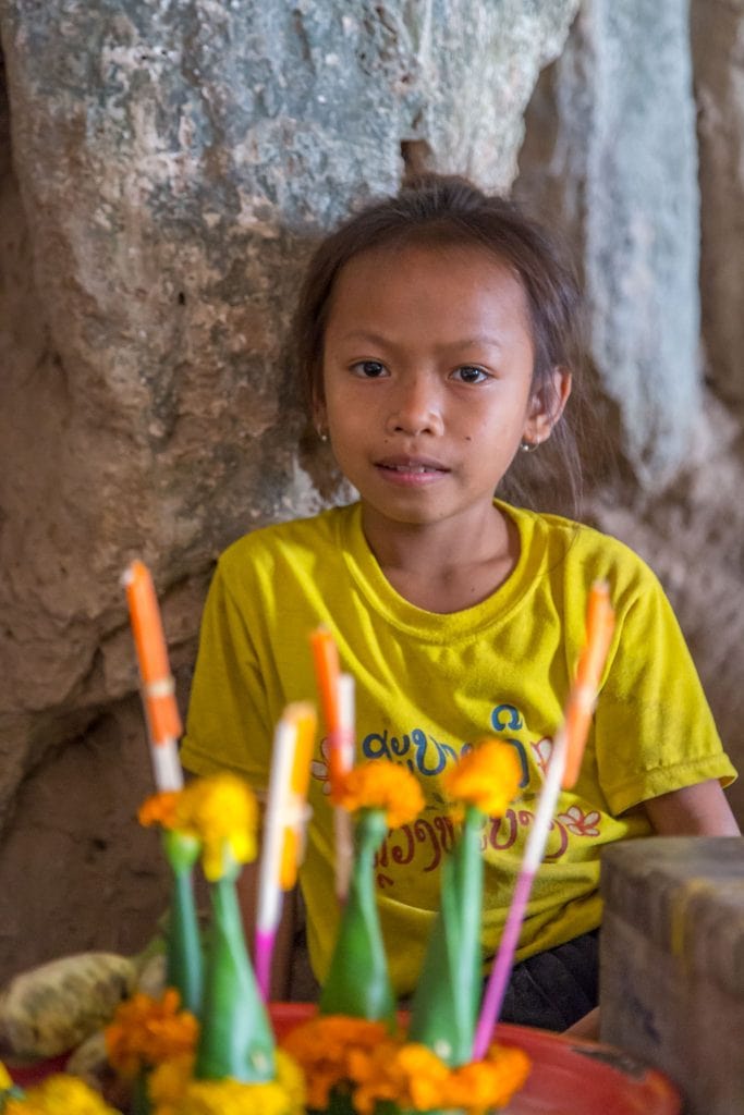 LAOS - Day trip to Pak Ou Caves near Luang Prabang by private boat