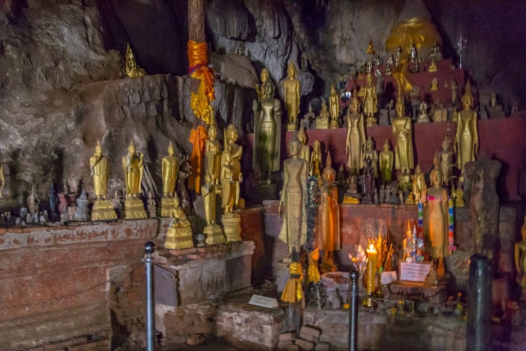 LAOS - Day trip to Pak Ou Caves near Luang Prabang by private boat