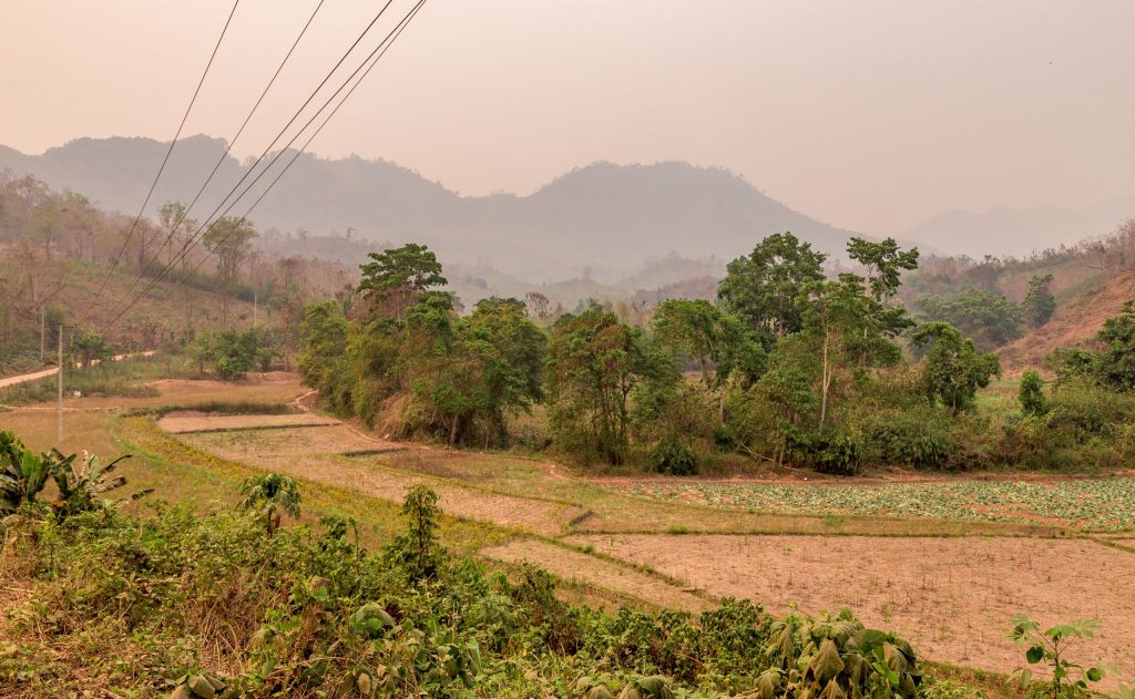 LAOS – Country side and the Kuang Si Falls as a day trip from Luang Prabang