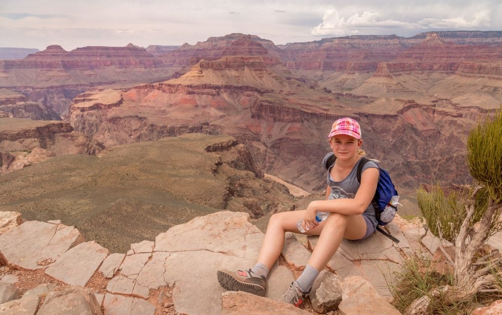 USA - Grand Canyon day hike: South Kaibab Trail to Skeleton Point