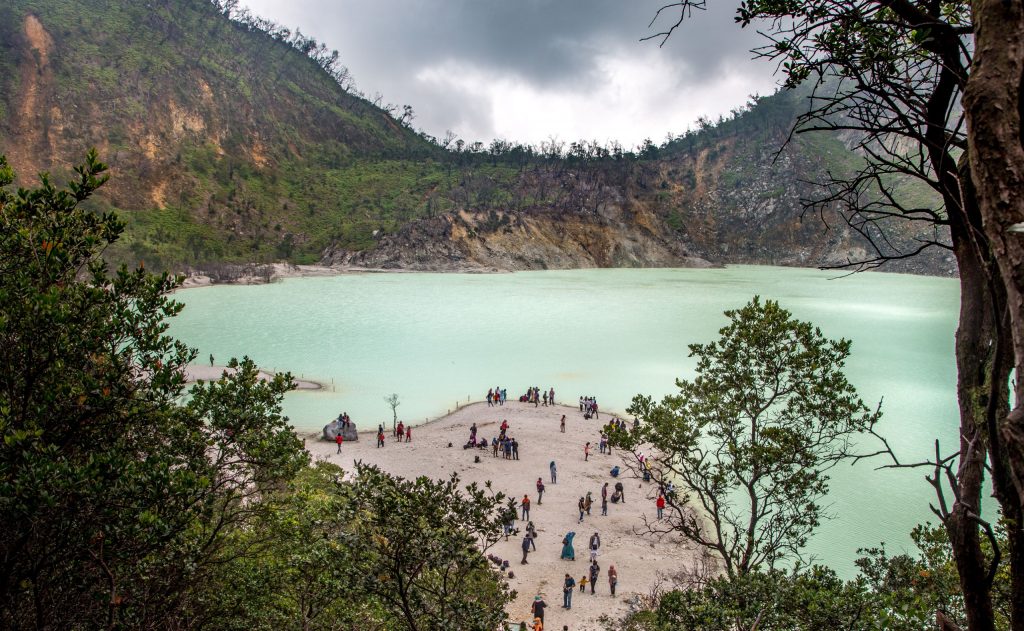 INDONESIA - Alien landscapes at Kawah Putih / White Crater as a day trip from Bandung