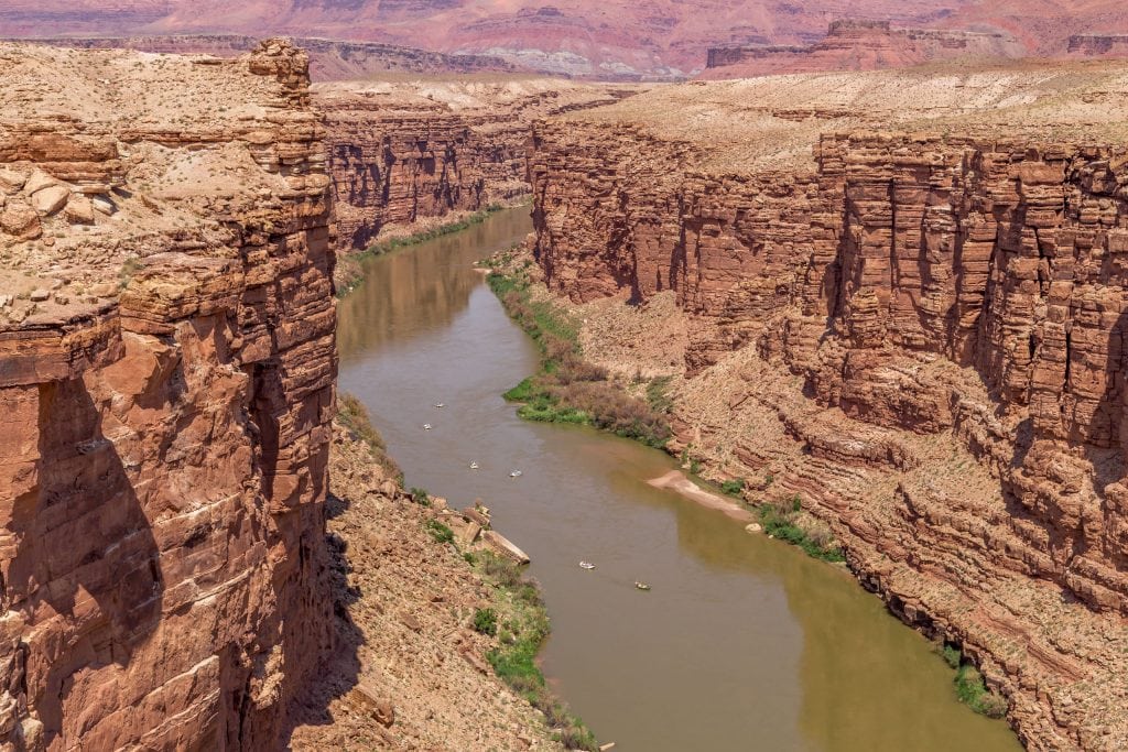 USA - The best route from Zion National Park to Grand Canyon South Rim