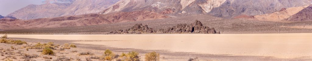 USA - Driving off road in the Death Valley: Titus Canyon & Racetrack Playa