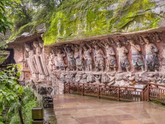 Baodingshan Wall Full Carvings - CHINA - Dazu Rock Carvings, a must-do day trip from Chongqing