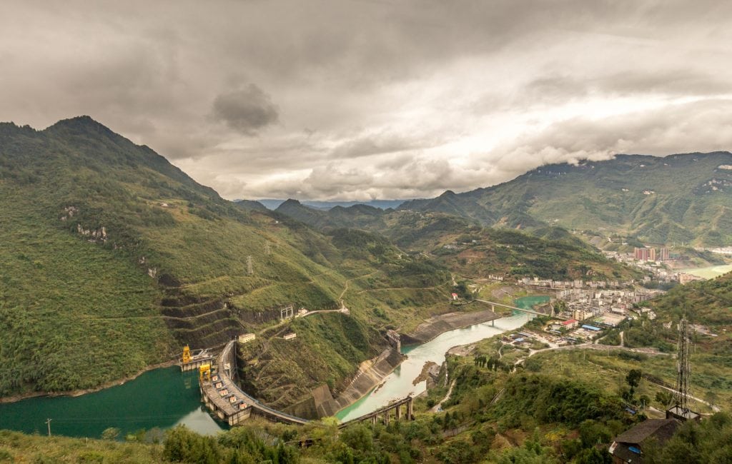 Cable car view Furong Cave - CHINA – Wulong Karst National Park day trip from Chongqing