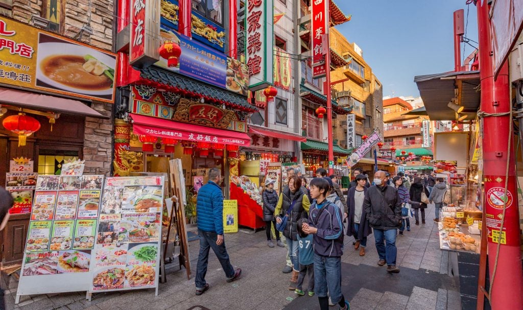 Chinatown street - JAPAN - 1-day trip to Kobe from Osaka or Kyoto: What to do & where to eat Kobe steak