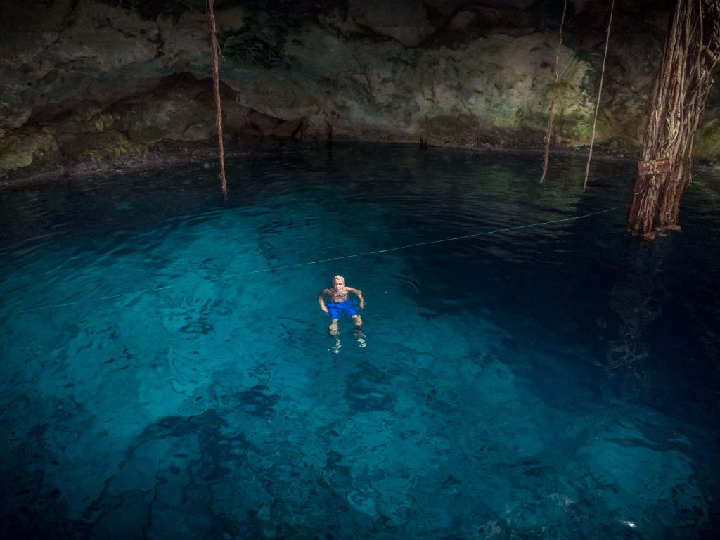 Cuzama Cenote Chacsinicche with my son - MEXICO - Best cenotes in Yucatan