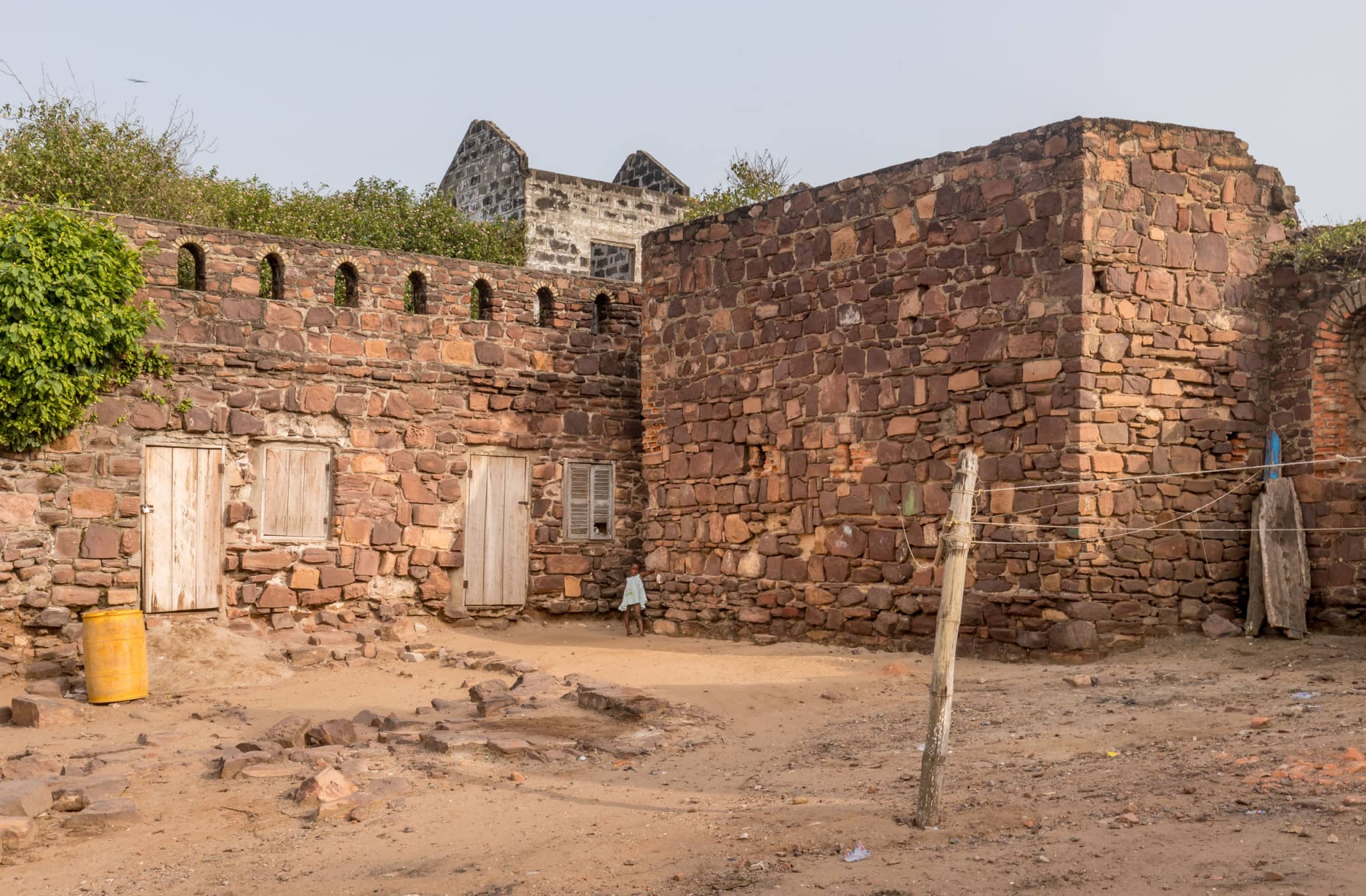 English fort Vredenburg Komenda ruins - GHANA - 5 lesser known slave forts; day trip from Takoradi