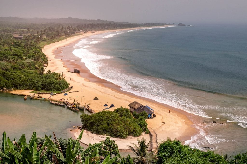 Fort Batenstein Butri Beach - GHANA - 5 lesser known slave forts; day trip from Takoradi